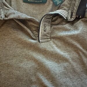Perry Ellis Charcoal Polo Shirt for Men